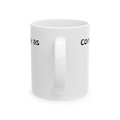 Coffee Mug - Funny 'The text is Gluten' Ceramic Tea & Coffee Cup (11oz, 15oz)