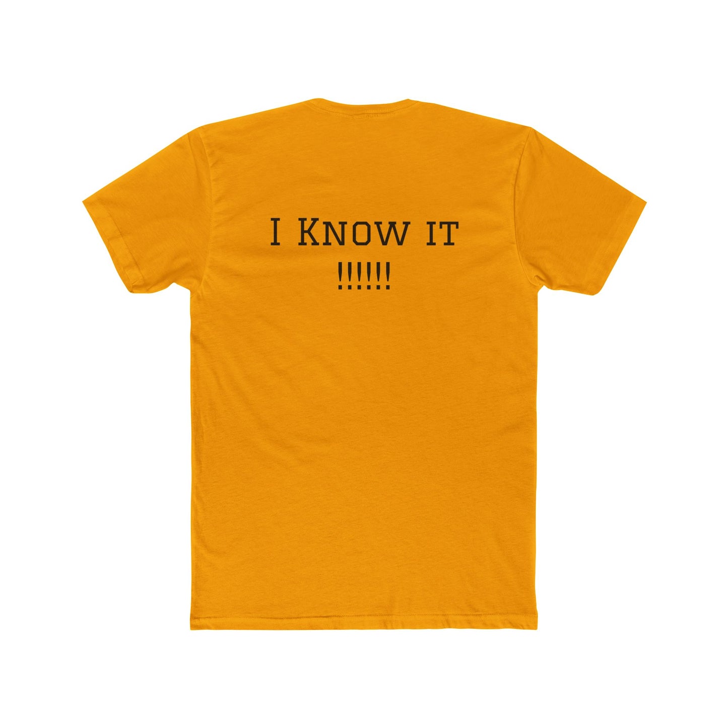 I Don't Think I'm Better Than You… / I Know It Tee — Funny Slogan Crewneck T‑Shirt