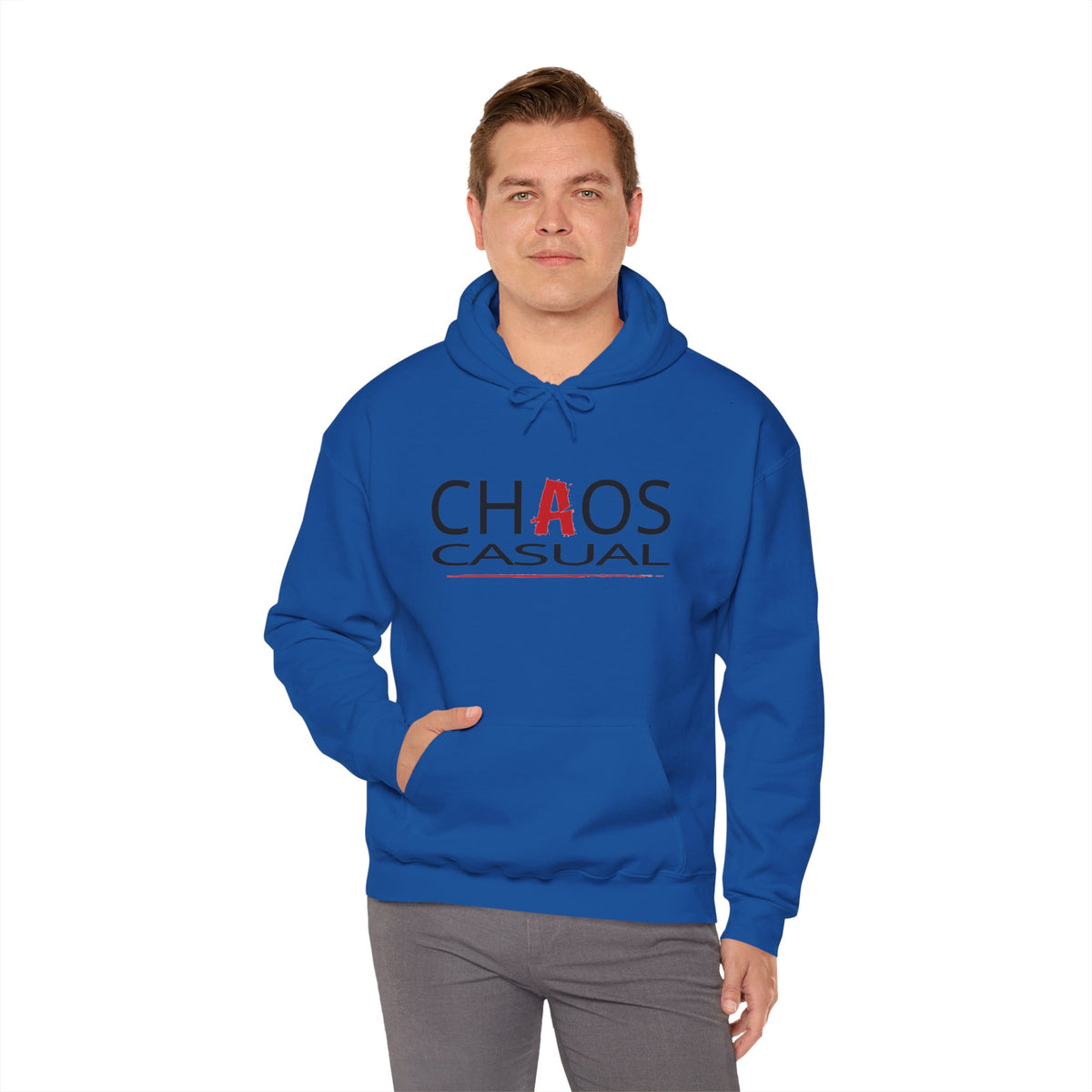 'Chaos Casual' Logo Hoodie