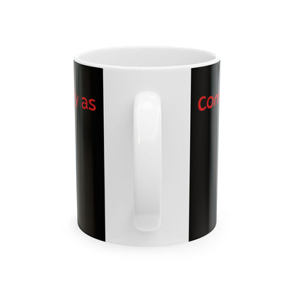 Coffee Mug — Black Ceramic Coffee Lover Mug (11oz/15oz)