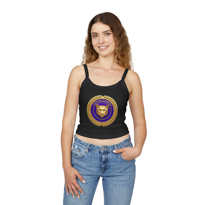 Spaghetti Tank Top — Cougar Academy Gold Crest